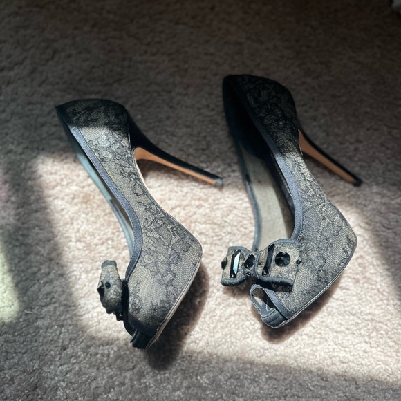 Y2K Christian Dior with lace and crystal pattern, - Picture 3 of 7